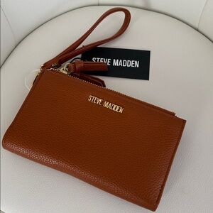 Steve Madden Wristlet with Gold Accents